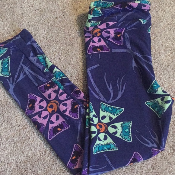 Lularoe Kids Halloween leggings - Picture 1 of 3